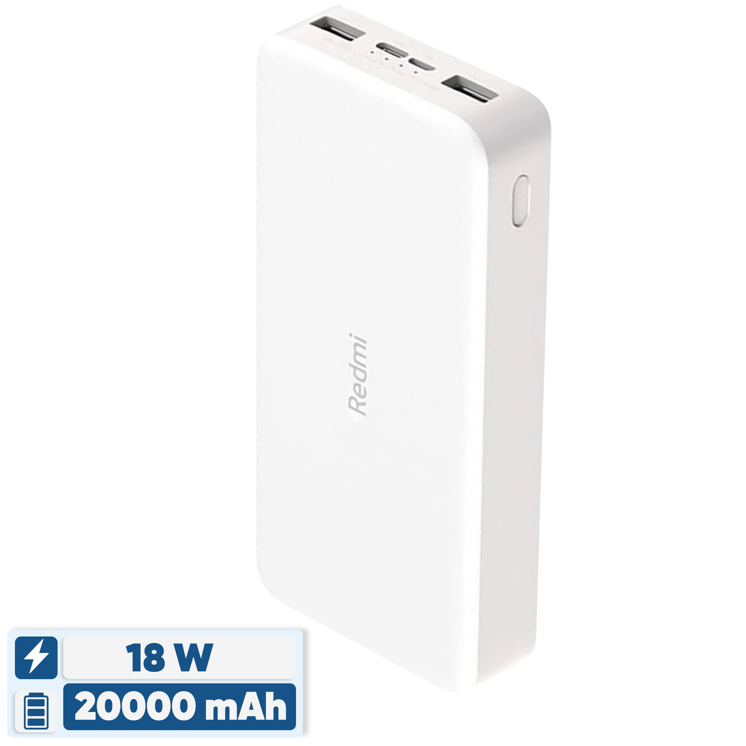 پاوربانک 18 وات شیائومی مدل Redmi PB200LZM ظرفیت 20000 میلی آمپر ساعت پاوربانک 18 وات شیائومی مدل Redmi PB200LZM ظرفیت 20000 میلی آمپر ساعت