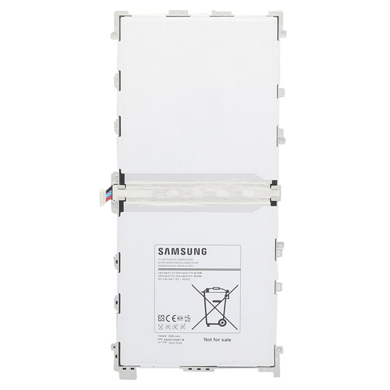 باتری تبلت مدل T9500K با ظرفیت 9500 میلی آمپر مناسب برای تبلت Galaxy Note Pro 12.2 باتری تبلت مدل T9500K با ظرفیت 9500 میلی آمپر مناسب برای تبلت Galaxy Note Pro 12.2