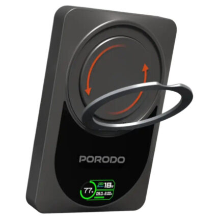 پاوربانک 20 وات پرودو مدل مگ سیف کد PDPBFCH086DG  Qi2 ظرفیت 10000 میلی آمپر ساعت