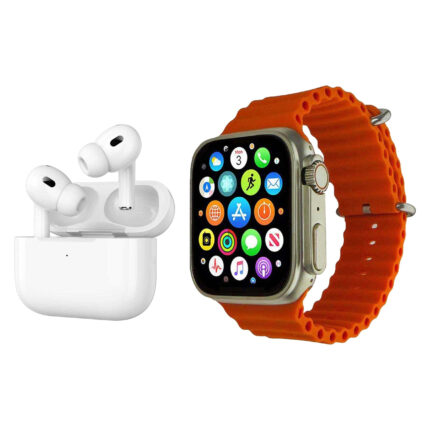 ساعت هوشمند ورنا مدل Ultra pack 01 به همراه هندزفری بیسیم دارای قابلیت های قابلیت مکالمه از طریق بلوتوث، کنترل موسیقی (Music Player)، پشتیبانی از زبان فارسی در منو و سیستم‌عامل بند سیلیکون