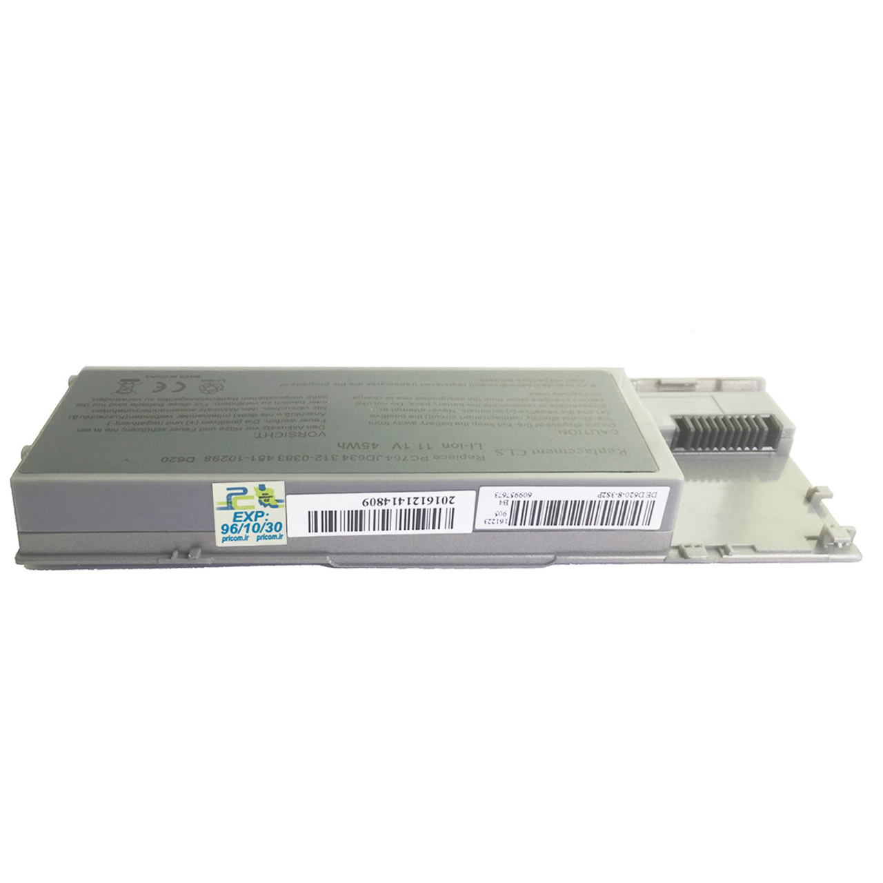 باتری لپ تاپ 6 سلولی لپ تاپ دل D620 باتری لپ تاپ 6 سلولی لپ تاپ دل D620