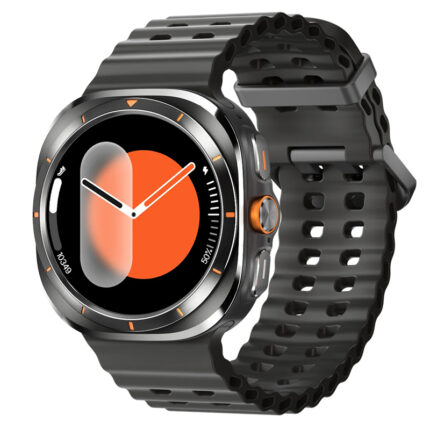 ساعت هوشمند 46 میلی متر وونک مدل VS1 با بند سیلیکونی