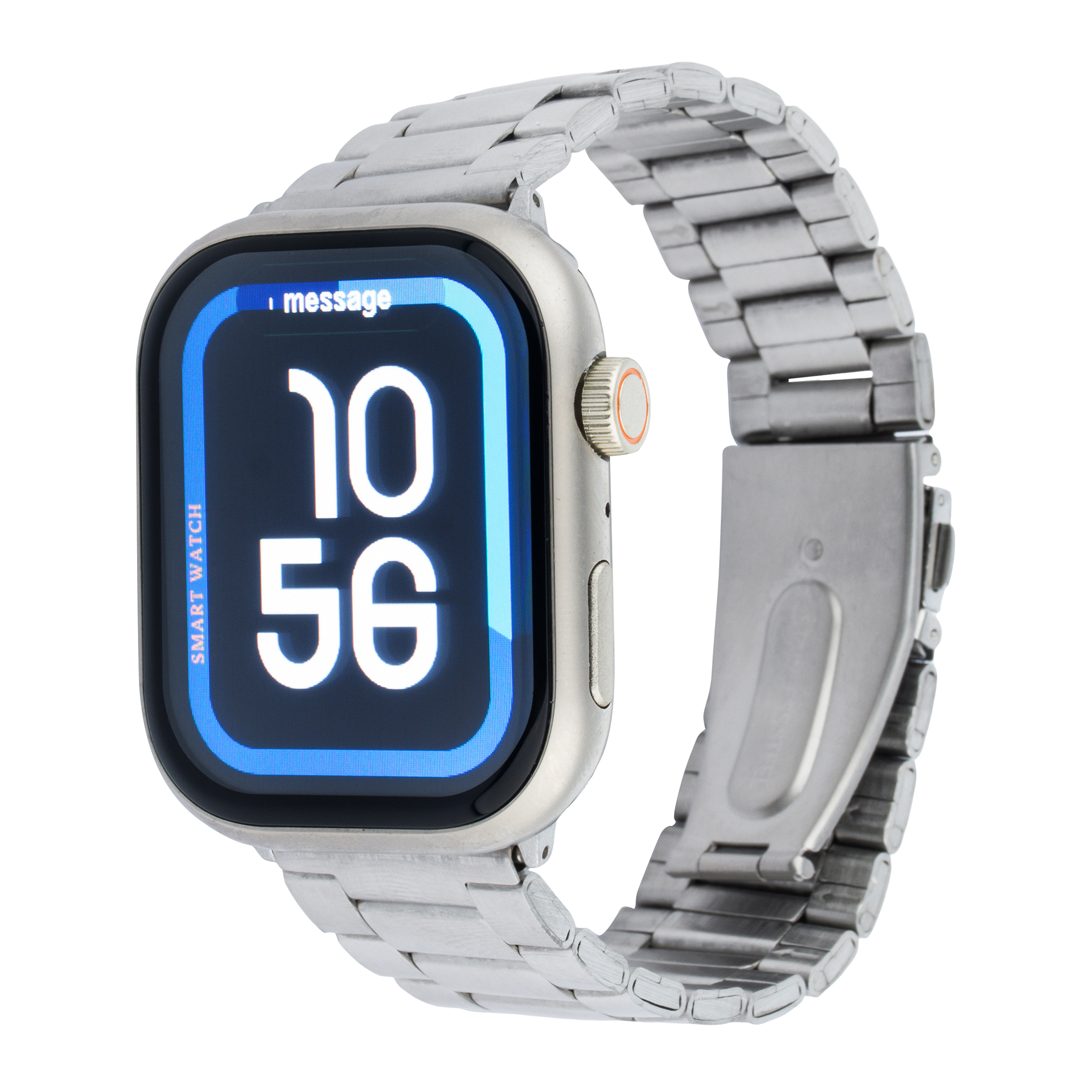 ساعت هوشمند ۴۶ میلی متر جسیس مدل M77 PRO با بند فلزی به همراه 3 بند اضافه ساعت هوشمند ۴۶ میلی متر جسیس مدل M77 PRO با بند فلزی به همراه 3 بند اضافه